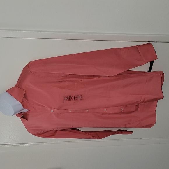 Arrow USA 1851 Cyclamen Regular Fit Long Sleeve Dress Shirt Small 14-14.5 32/33 - Picture 8 of 16